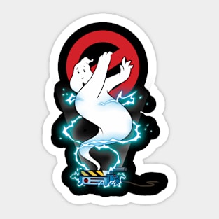 Busting Ghosts Exploring The Paranormal With The Ghostbusters Sticker